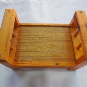 laddu gopal wooden bed