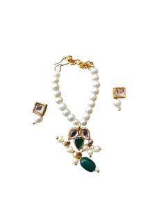 Green Kundan Haarset 691094099 10241138546378320 9125096926484343501 n
